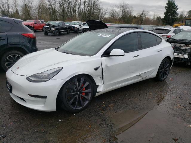 TESLA MODEL 3 2020 with VIN 5YJ3E1EC7LF807855 - Photo from auction