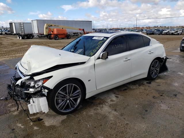 Photo 1 from auction – 2014 INFINITI Q50 BASE with VIN JN1BV7AP6EM685395