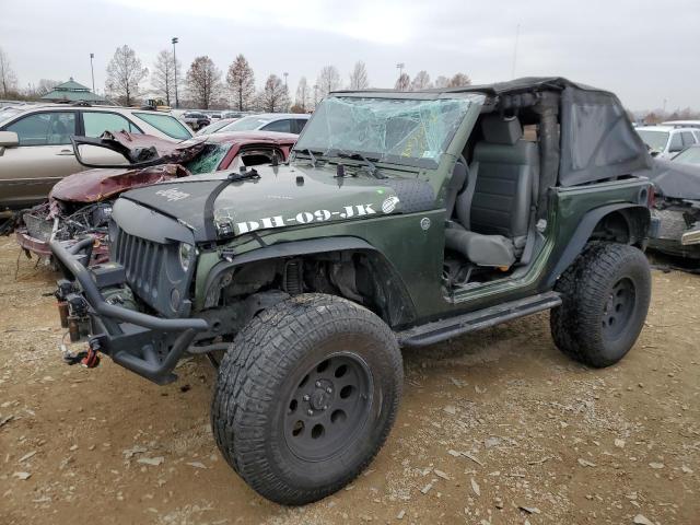 JEEP WRANGLER X 2009 with VIN 1J4FA24149L738752 - Photo from auction