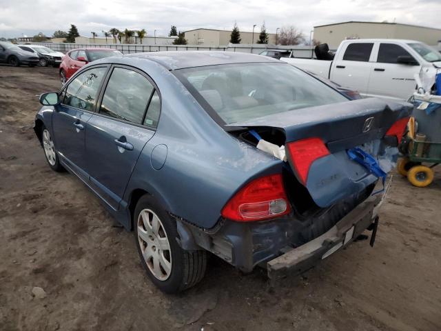 Photo 2 from auction – 2008 HONDA CIVIC LX with VIN 2HGFA16598H530010