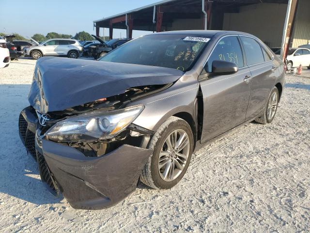 TOYOTA CAMRY LE 2017 with VIN 4T1BF1FK8HU357318 - Photo from auction