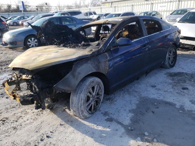HYUNDAI SONATA SE 2017 with VIN 5NPE24AF2HH443713 - Photo from auction