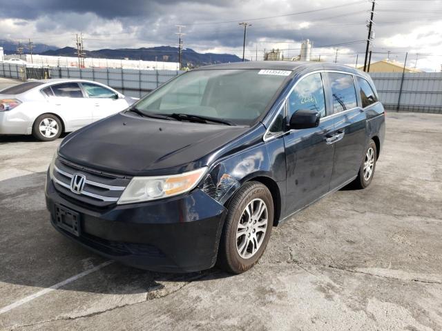HONDA ODYSSEY EX 2013 with VIN 5FNRL5H64DB075943 - Photo from auction