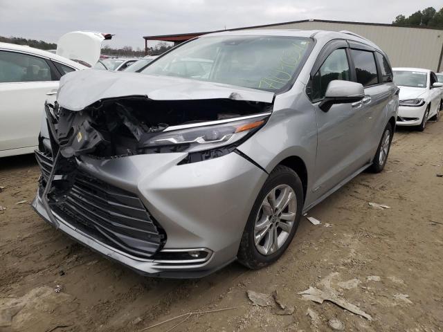 TOYOTA SIENNA LIM 2021 with VIN 5TDESKFC9MS034941 - Photo from auction
