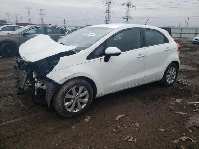 KIA RIO EX 2013 with VIN KNADN5A37D6190565 - Photo from auction