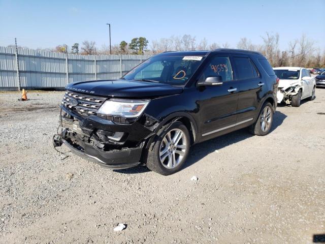 FORD EXPLORER X 2017 with VIN 1FM5K7D81HGD77931 - Photo from auction