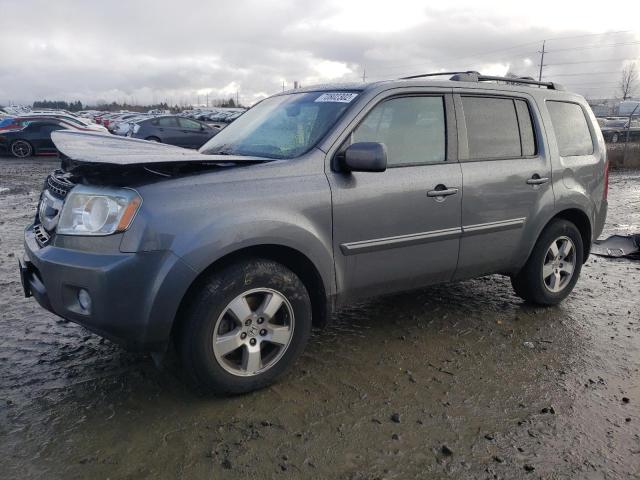 HONDA PILOT EXL 2011 with VIN 5FNYF4H57BB033266 - Photo from auction