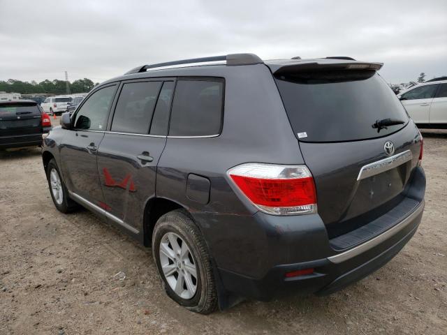 Photo 2 from auction – 2012 TOYOTA HIGHLANDER with VIN 5TDZK3EH3CS075844
