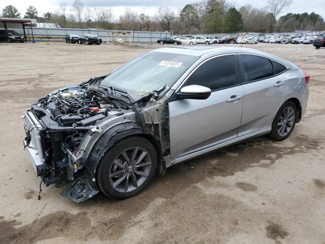 HONDA CIVIC EX 2021 with VIN 19XFC1F34ME010777 - Photo from auction