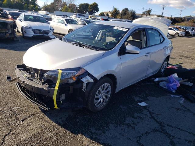 TOYOTA COROLLA L 2019 with VIN 2T1BURHE2KC194959 - Photo from auction