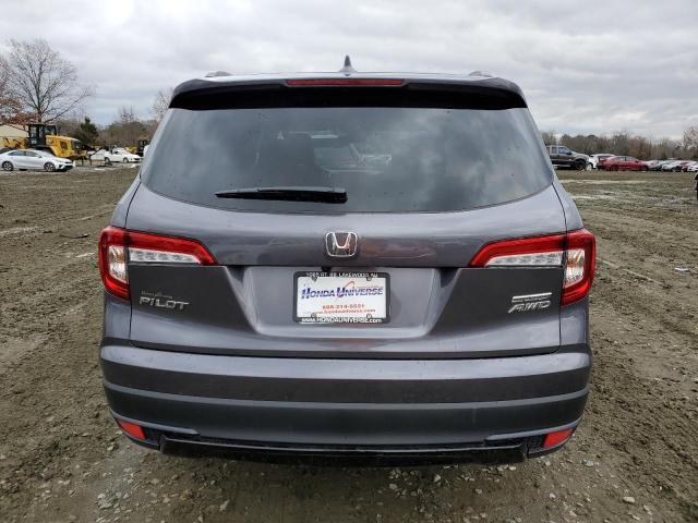 Photo 6 from auction – 2022 HONDA PILOT SE with VIN 5FNYF6H24NB091972