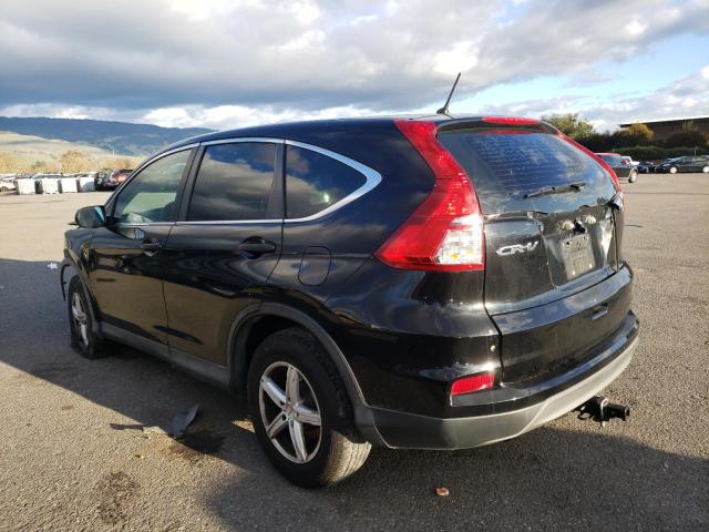 Photo 2 from auction – 2015 HONDA CR-V LX with VIN 3CZRM3H33FG709404