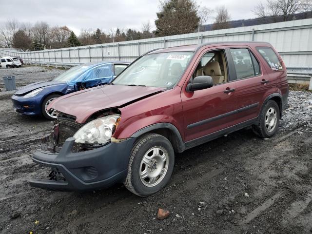 HONDA CR-V LX 2005 with VIN JHLRD78515C037880 - Photo from auction