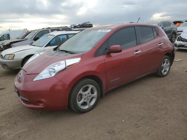 NISSAN LEAF S 2014 with VIN 1N4AZ0CP2EC338739 - Photo from auction