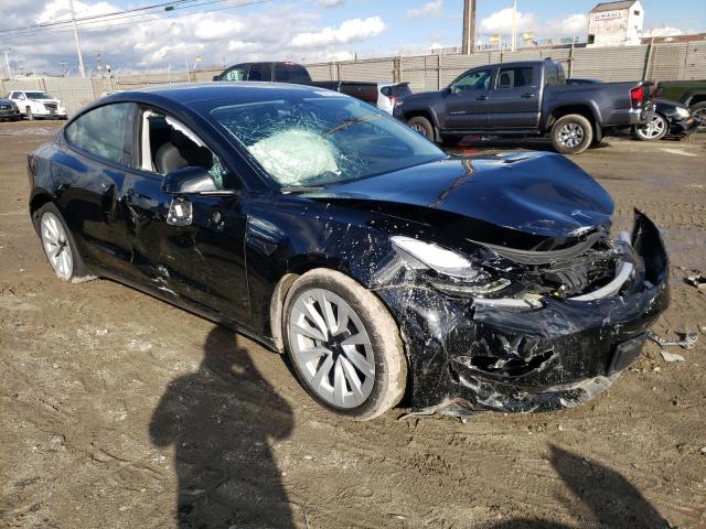 Photo 4 from auction – 2022 TESLA MODEL 3 with VIN 5YJ3E1EB9NF186497