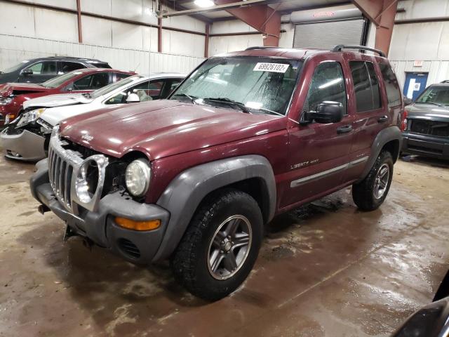 JEEP LIBERTY SP 2002 with VIN 1J4GL48K12W229218 - Photo from auction