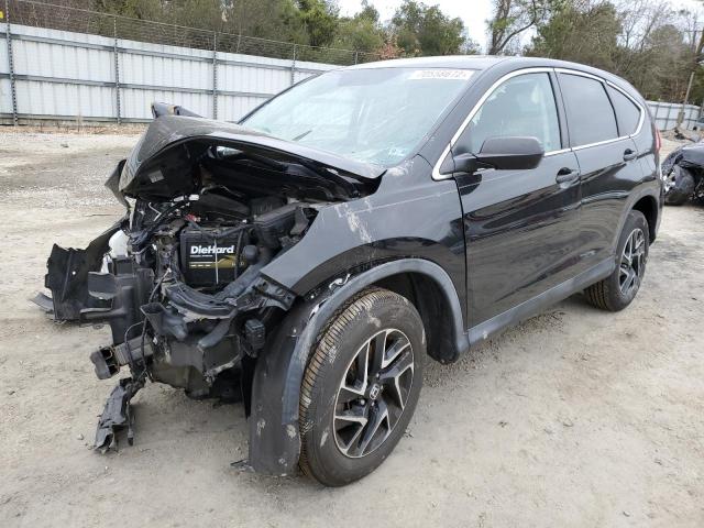 HONDA CR-V SE 2016 with VIN 5J6RM3H45GL028187 - Photo from auction