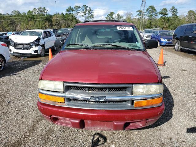 Photo 5 from auction – 2002 CHEVROLET BLAZER with VIN 1GNCS13W52K128519