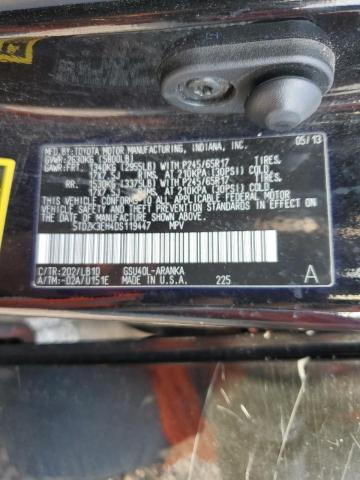 Photo 14 from auction – 2013 TOYOTA HIGHLANDER with VIN 5TDZK3EH4DS119447