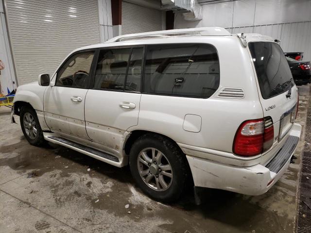 Photo 2 from auction – 2003 LEXUS LX 470 with VIN JTJHT00W633525580