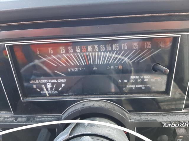 Photo 9 from auction – 1987 BUICK REGAL with VIN 1G4GJ1171HP456987