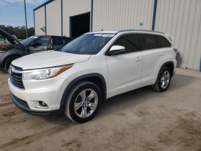 TOYOTA HIGHLANDER 2014 with VIN 5TDYKRFH5ES017413 - Photo from auction
