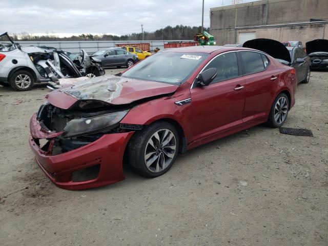 KIA OPTIMA SX 2015 with VIN 5XXGR4A64FG460185 - Photo from auction