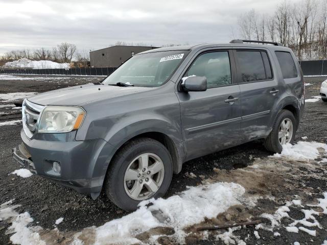 HONDA PILOT EXL 2011 with VIN 5FNYF4H57BB068597 - Photo from auction