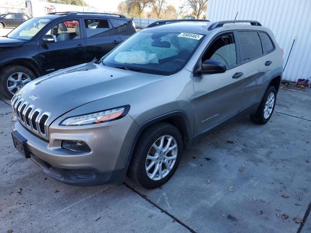 JEEP CHEROKEE S 2017 with VIN 1C4PJLAB5HW593411 - Photo from auction