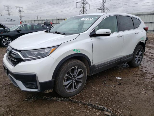 HONDA CR-V EX 2021 with VIN 7FARW2H56ME021187 - Photo from auction