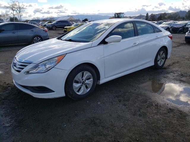 HYUNDAI SONATA GLS 2014 with VIN 5NPEB4AC1EH814569 - Photo from auction