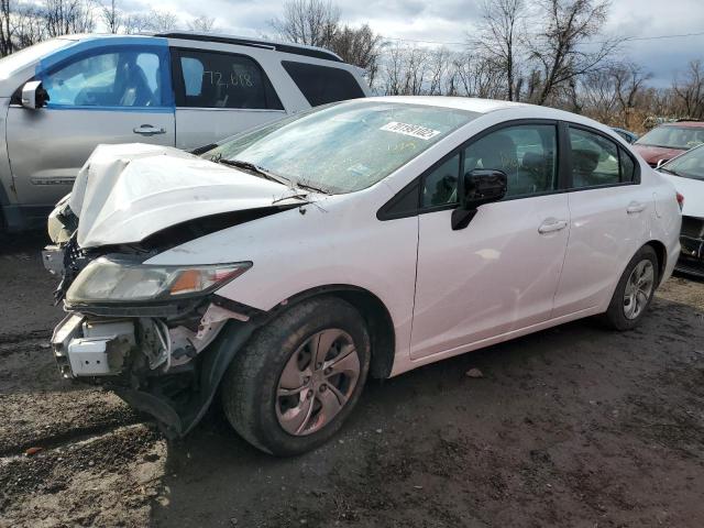HONDA CIVIC LX 2014 with VIN 19XFB2F56EE213889 - Photo from auction