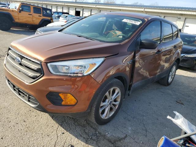 FORD ESCAPE S 2017 with VIN 1FMCU0F73HUA26985 - Photo from auction