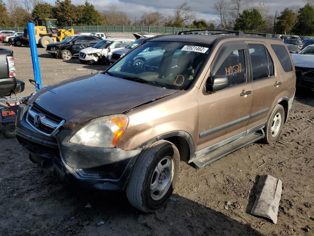HONDA CR-V LX 2002 with VIN JHLRD68432C012038 - Photo from auction