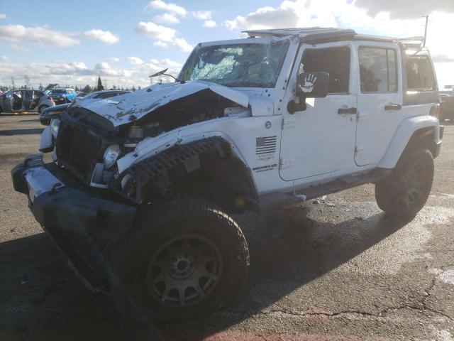 JEEP WRANGLER U 2014 with VIN 1C4BJWEG4EL107797 - Photo from auction