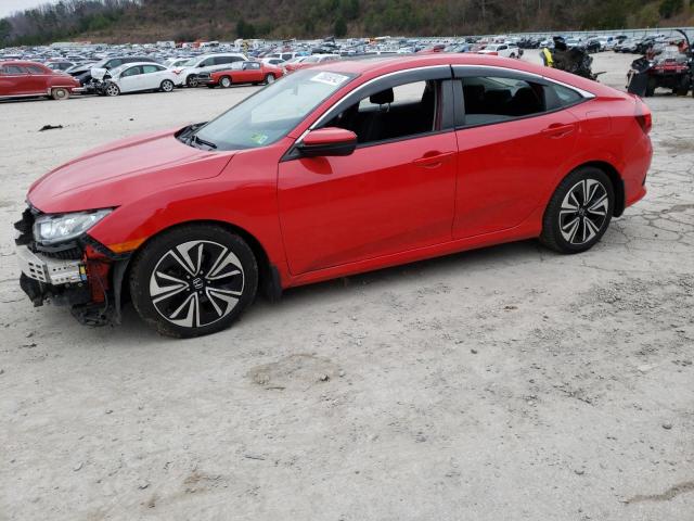 HONDA CIVIC EX 2016 with VIN 2HGFC1F37GH644076 - Photo from auction