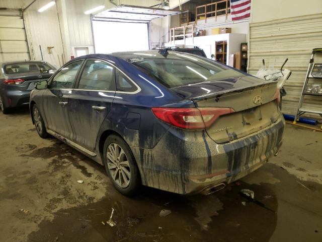 Photo 2 from auction – 2017 HYUNDAI SONATA SPO with VIN 5NPE34AF2HH559409