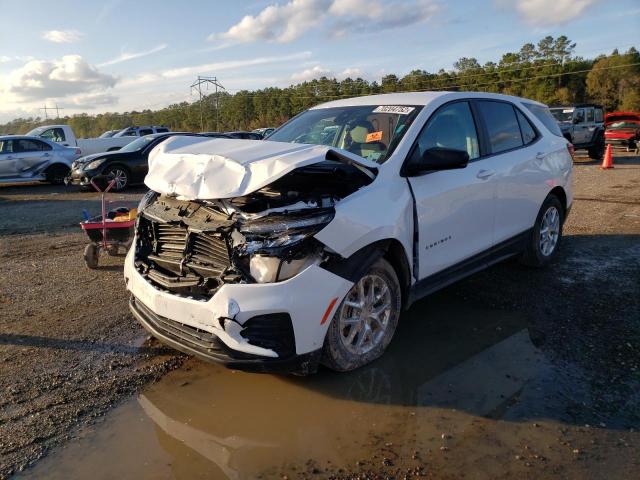 CHEVROLET EQUINOX LS 2022 with VIN 2GNAXHEV8N6100257 - Photo from auction