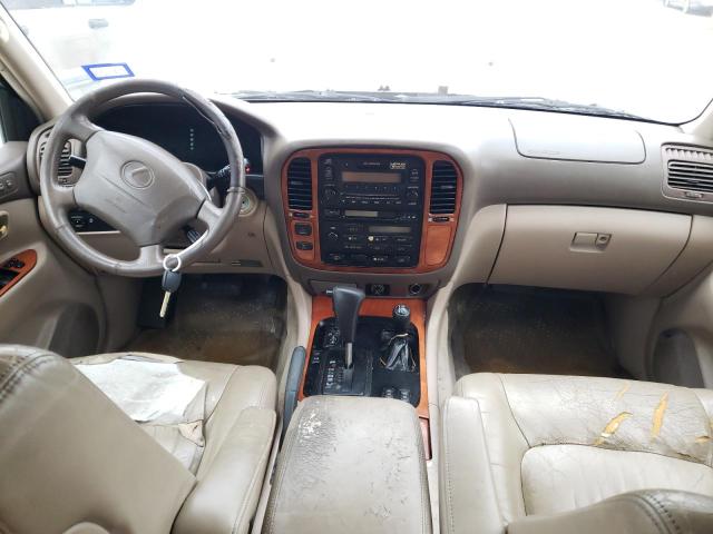Photo 8 from auction – 1999 LEXUS LX 470 with VIN JT6HT00W2X0070938