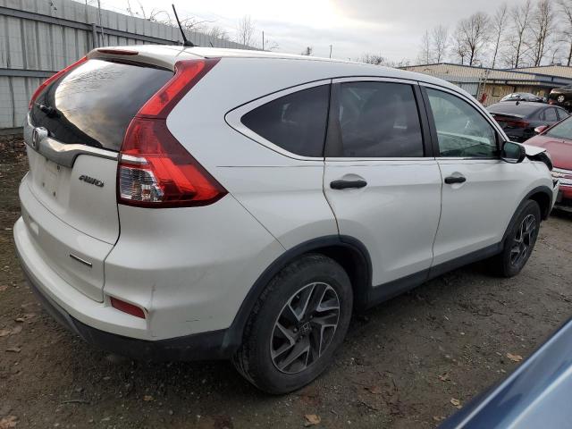 Photo 3 from auction – 2016 HONDA CR-V SE with VIN 5J6RM4H42GL081208