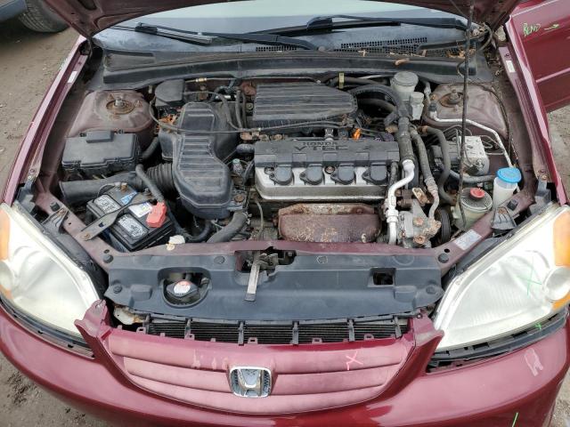 Photo 11 from auction – 2002 HONDA CIVIC EX with VIN 2HGES25792H557121