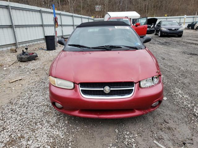 Photo 5 from auction – 1998 CHRYSLER SEBRING JX with VIN 3C3EL55H9WT309880