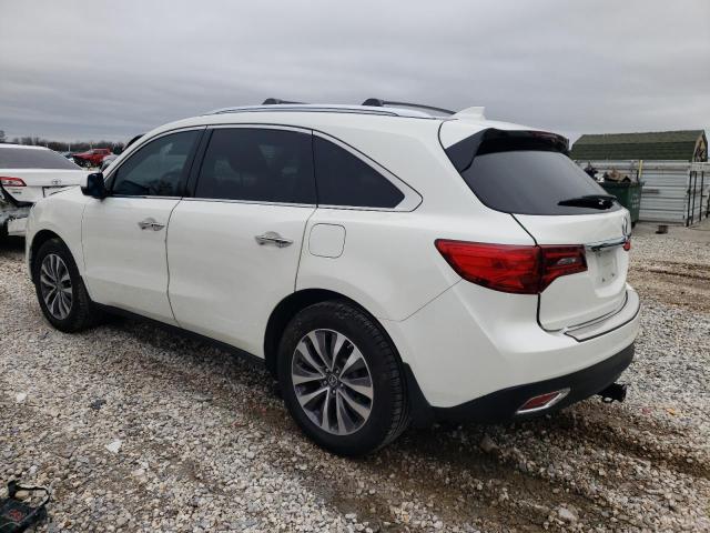 Photo 2 from auction – 2016 ACURA MDX TECHNO with VIN 5FRYD4H45GB038582