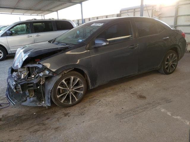 TOYOTA COROLLA L 2017 with VIN 5YFBURHE3HP685887 - Photo from auction