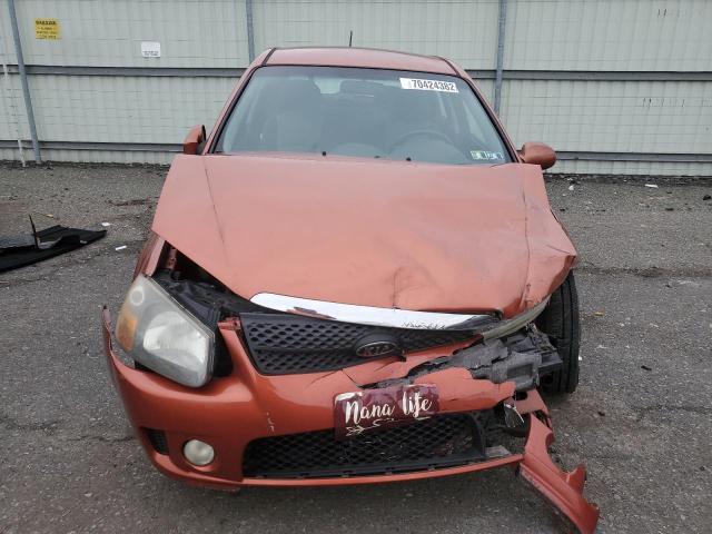 Photo 5 from auction – 2008 KIA SPECTRA5 5 with VIN KNAFE161785021912