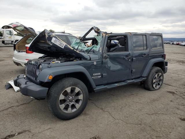 JEEP WRANGLER U 2018 with VIN 1C4BJWDG9JL812090 - Photo from auction