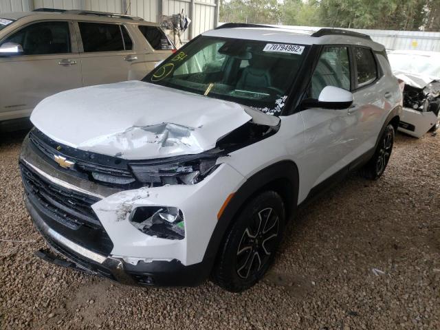 CHEVROLET TRAILBLAZE 2022 with VIN KL79MVSL7NB070376 - Photo from auction