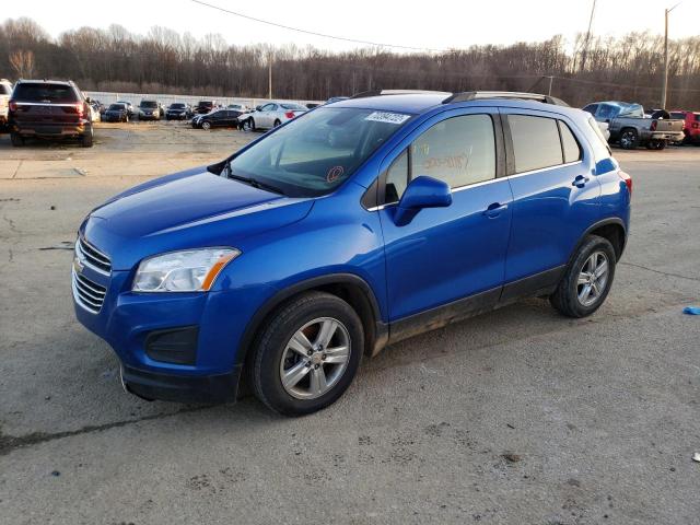 CHEVROLET TRAX 1LT 2016 with VIN KL7CJLSBXGB757218 - Photo from auction