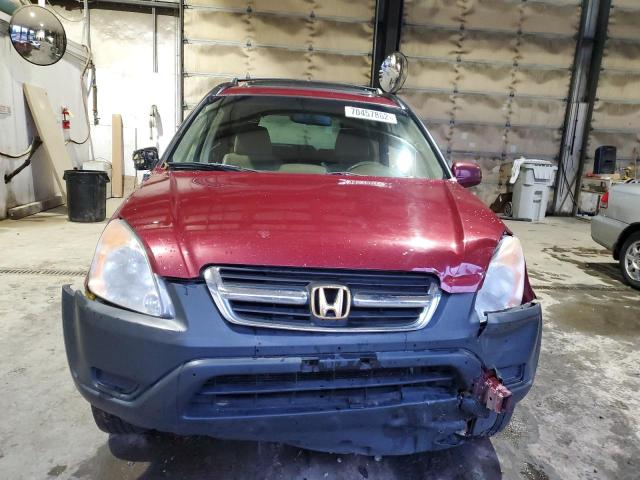 Photo 5 from auction – 2002 HONDA CR-V EX with VIN JHLRD78802C020283