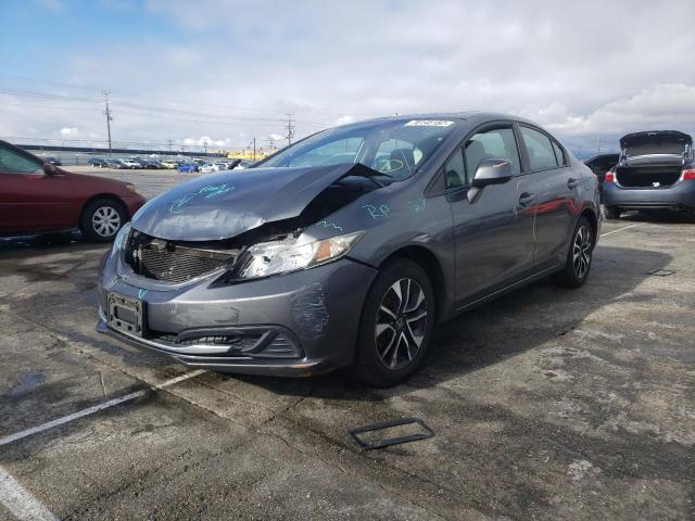 HONDA CIVIC EX 2013 with VIN 19XFB2F86DE202660 - Photo from auction